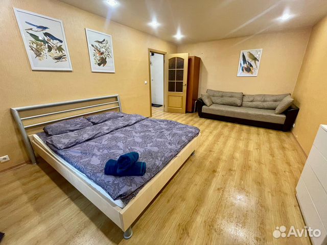 

1-к. квартира, 34 м², 2 кровати