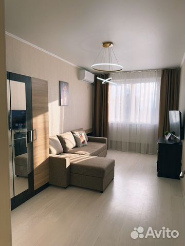 

1-к. квартира, 38 м², 2 кровати