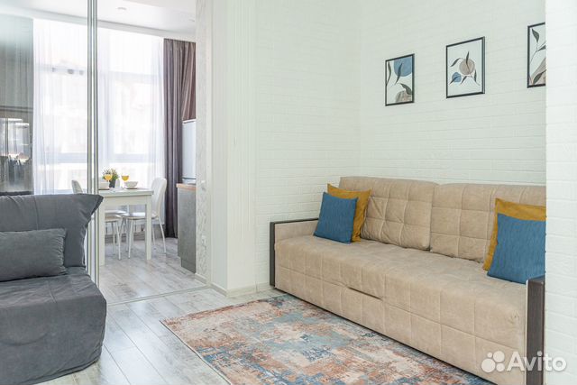 

Квартира-студия, 30 м², 3 кровати