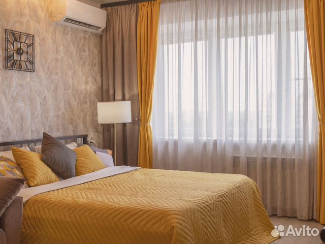 

1-к. квартира, 42 м², 2 кровати