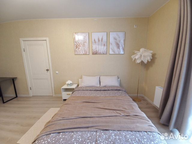 

1-к. квартира, 45 м², 2 кровати