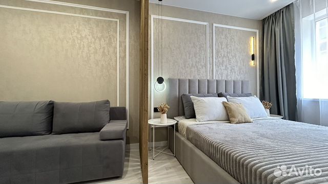 

1-к. квартира, 44 м², 3 кровати