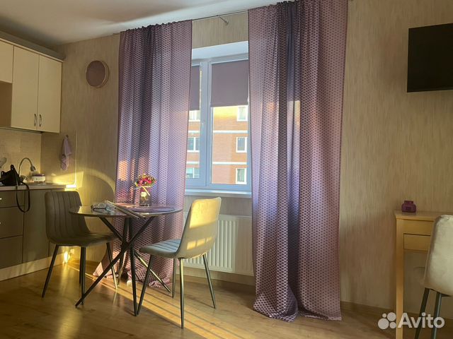 

Квартира-студия, 26,5 м², 2 кровати
