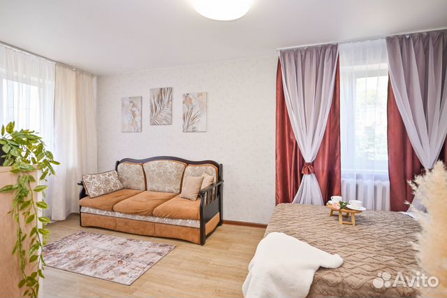 

1-к. квартира, 30 м², 2 кровати