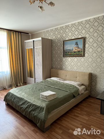 

1-к. квартира, 42 м², 3 кровати