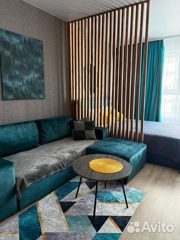 

Квартира-студия, 28 м², 2 кровати