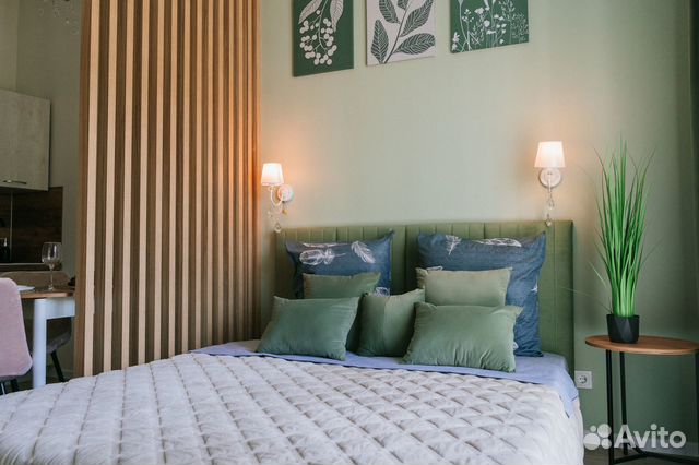 

Квартира-студия, 28 м², 2 кровати