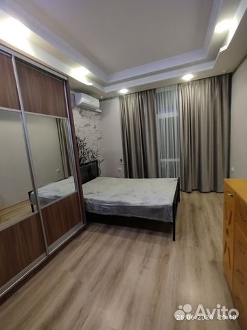 

1-к. квартира, 38 м², 2 кровати