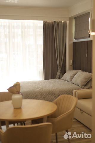 

Квартира-студия, 23 м², 2 кровати