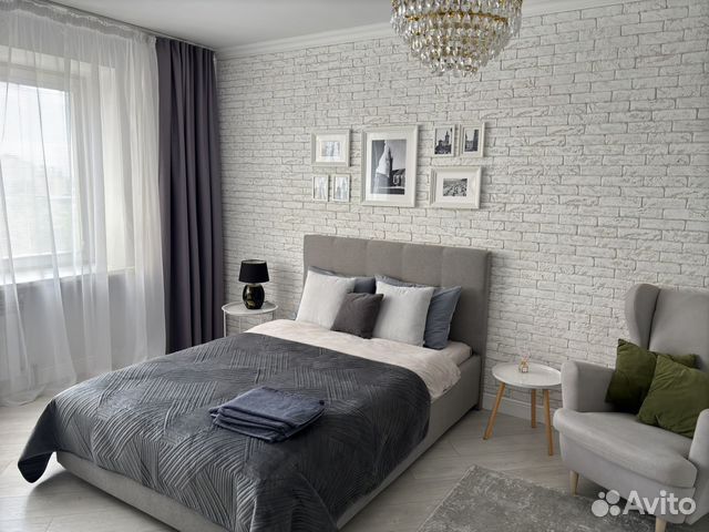 

1-к. квартира, 45 м², 2 кровати