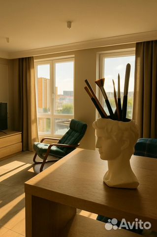 

Квартира-студия, 36 м², 1 кровать