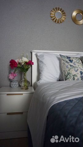 

1-к. квартира, 45 м², 2 кровати