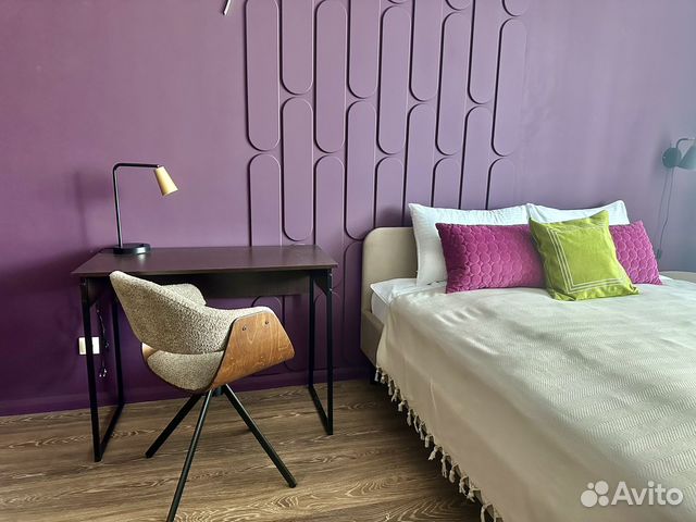 

1-к. квартира, 42 м², 2 кровати