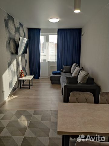 

1-к. квартира, 40 м², 2 кровати