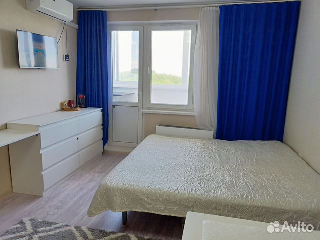 

Квартира-студия, 27 м², 1 кровать