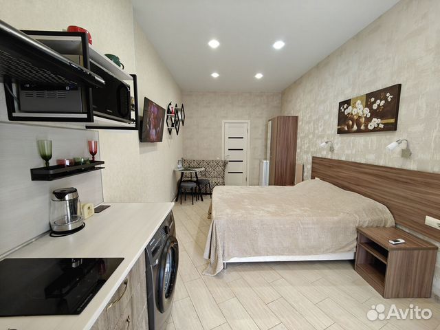 

Квартира-студия, 23 м², 2 кровати