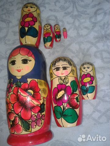 Матрешка 60-хгг из СССР