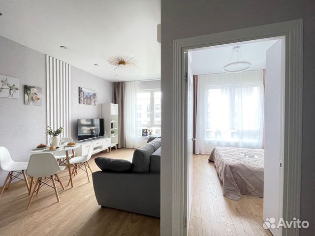

1-к. квартира, 40 м², 3 кровати