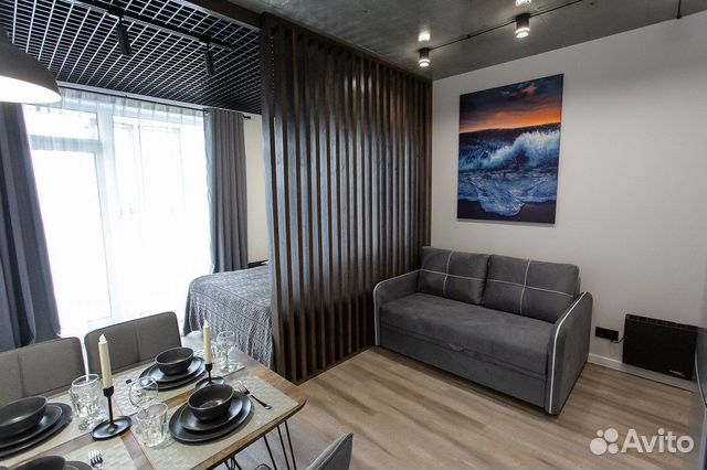 

Квартира-студия, 30 м², 2 кровати