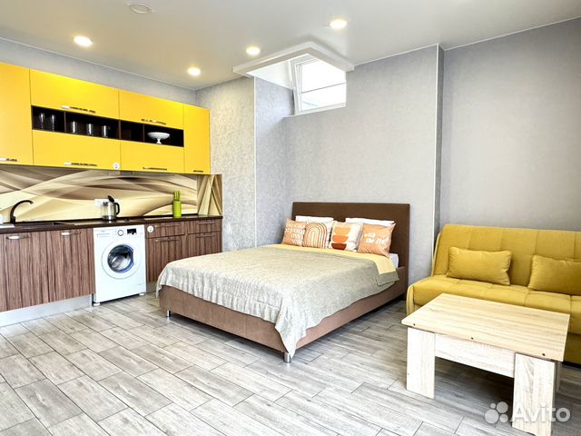 

Квартира-студия, 35 м², 2 кровати