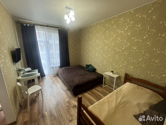 

1-к. квартира, 33 м², 2 кровати