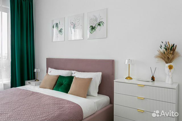 

1-к. квартира, 40 м², 1 кровать