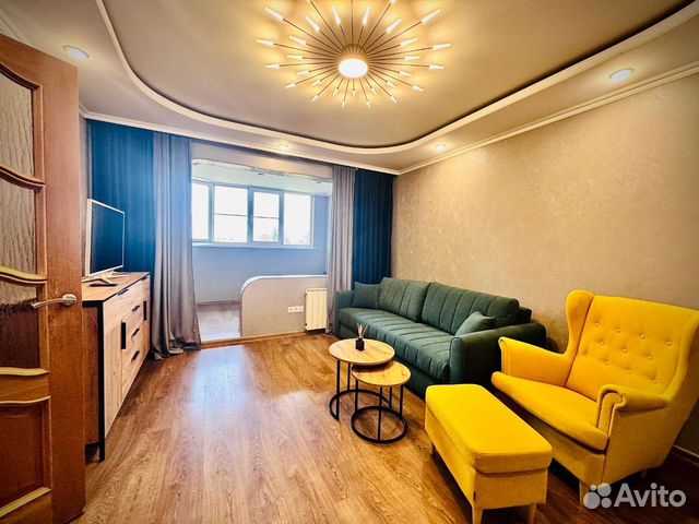 

1-к. квартира, 64 м², 2 кровати