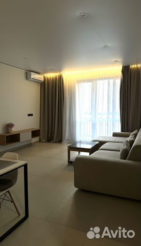 

1-к. квартира, 60 м², 2 кровати