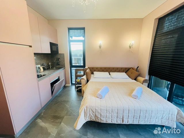 

Квартира-студия, 28 м², 1 кровать