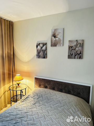 

1-к. квартира, 45 м², 2 кровати