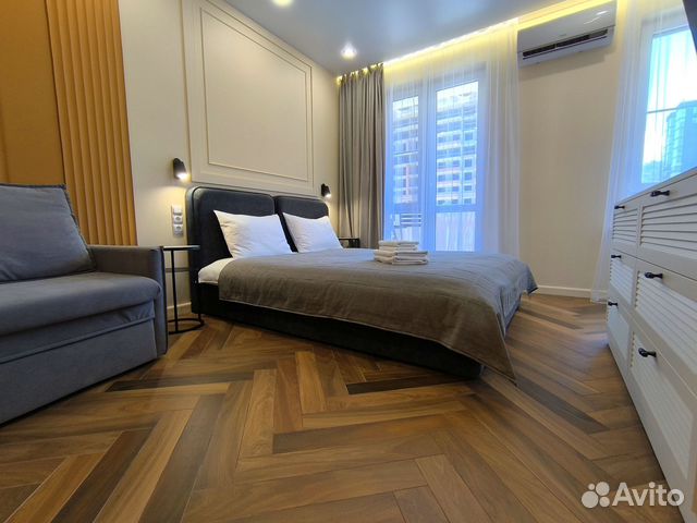 

Квартира-студия, 35 м², 2 кровати