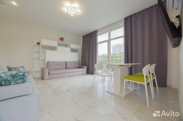 

Квартира-студия, 32 м², 2 кровати