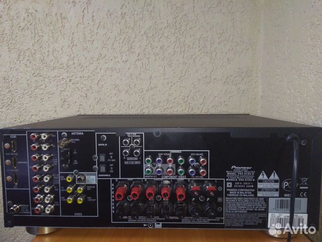 Ресивер Pioneer VSX-818V и акустика Yamaha NS-333