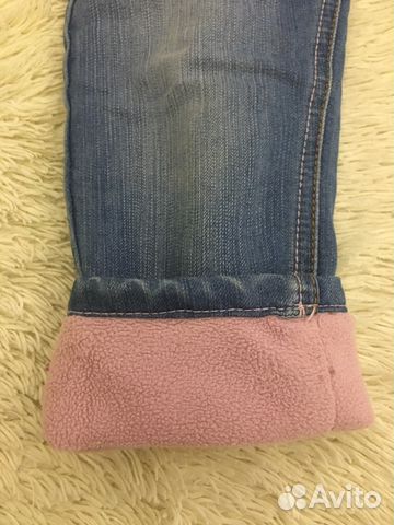 Джинсы Mothercare на флисе Джинсы Mothercare на флисе