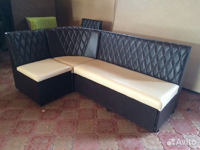 Кухонный угловой диван, со спальным местом