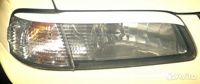 Реснички на фары для Nissan Sunny B15