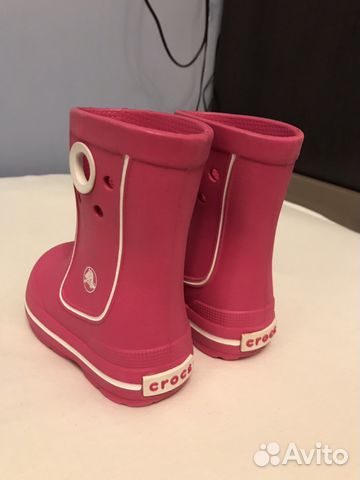 Сапоги резиновые crocs c 6-7