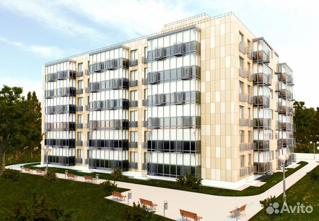 1-к квартира, 46.2 м², 4/6 эт.