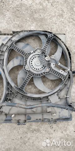 Вентилятор радиатора Фиат Дукато кузов 250 2.3JTD