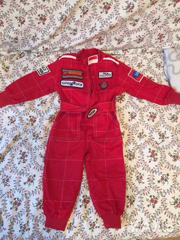 Костюм детский гонщика формулы 1