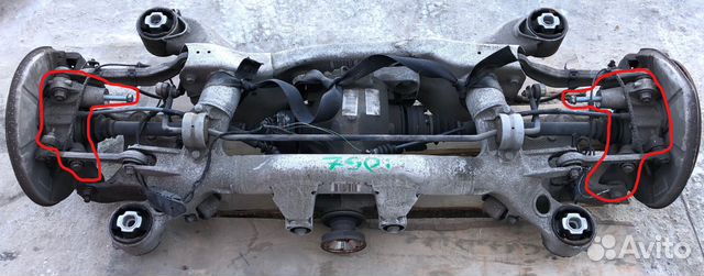 Ступица задняя (кулак, цапфа) BMW 7-й серии E65