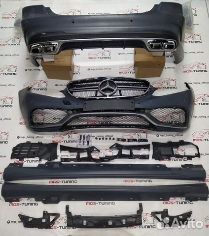 Обвес Mercedes E-class w212 стиль E63 AMG полный Обвес Mercedes E-class w212 стиль E63 AMG полный