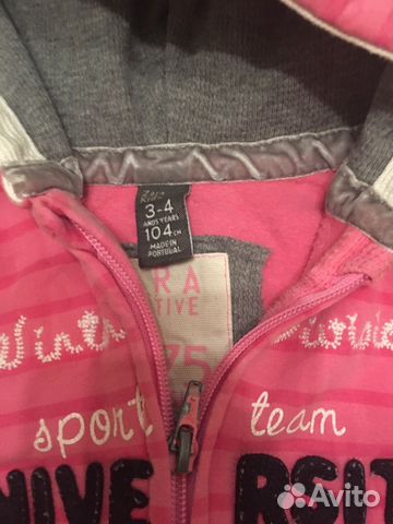 Кофта Zara 3-4 года