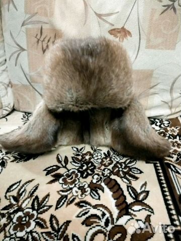 Шапка из ондатры новая 56-57 размер