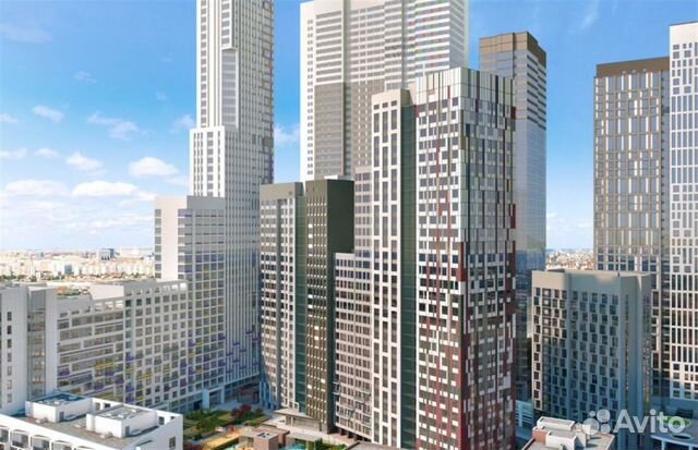 1-к квартира, 44.7 м², 3/53 эт.