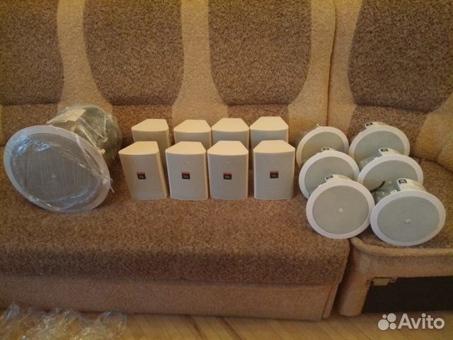 Акустика Jbl и усилители crown, колонки