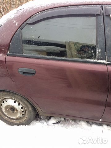 Дверь задняя правая Chevrolet Lanos