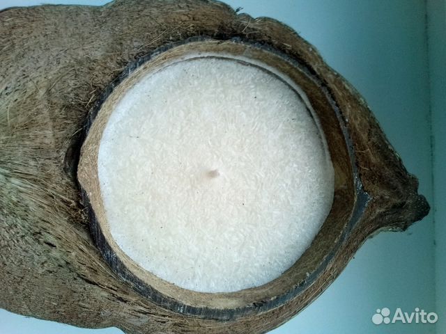 Подсвечник ручной работы из плода экзотического ра