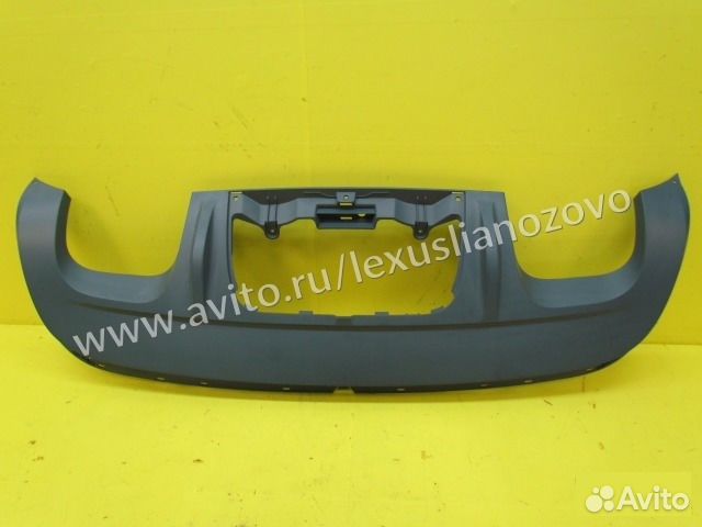 Юбка бампера задняя Bmw X6 E71 2008-2014