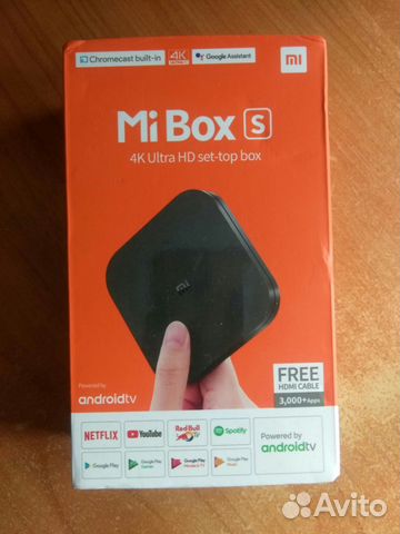 Xiaomi Mi Box S Смарт приставка Новая